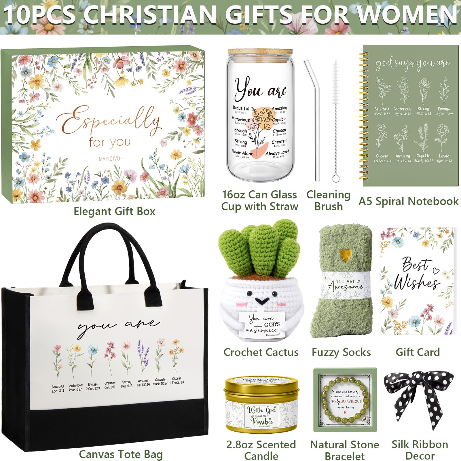 MAYICIVO silk ribbon decor adding a charming gift-ready accent