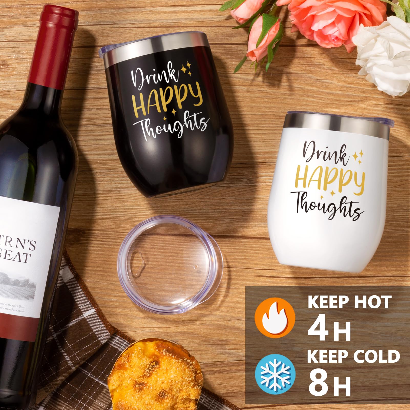 MAYICIVO wine aerator pourer enhances aroma and flow