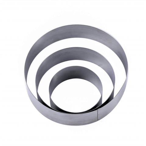 Maykito English muffin ring in use for perfect circles