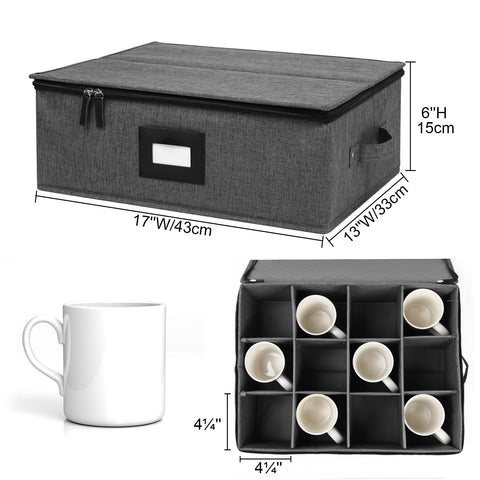 Mayniu cup storage box label holder to identify contents at a glance.