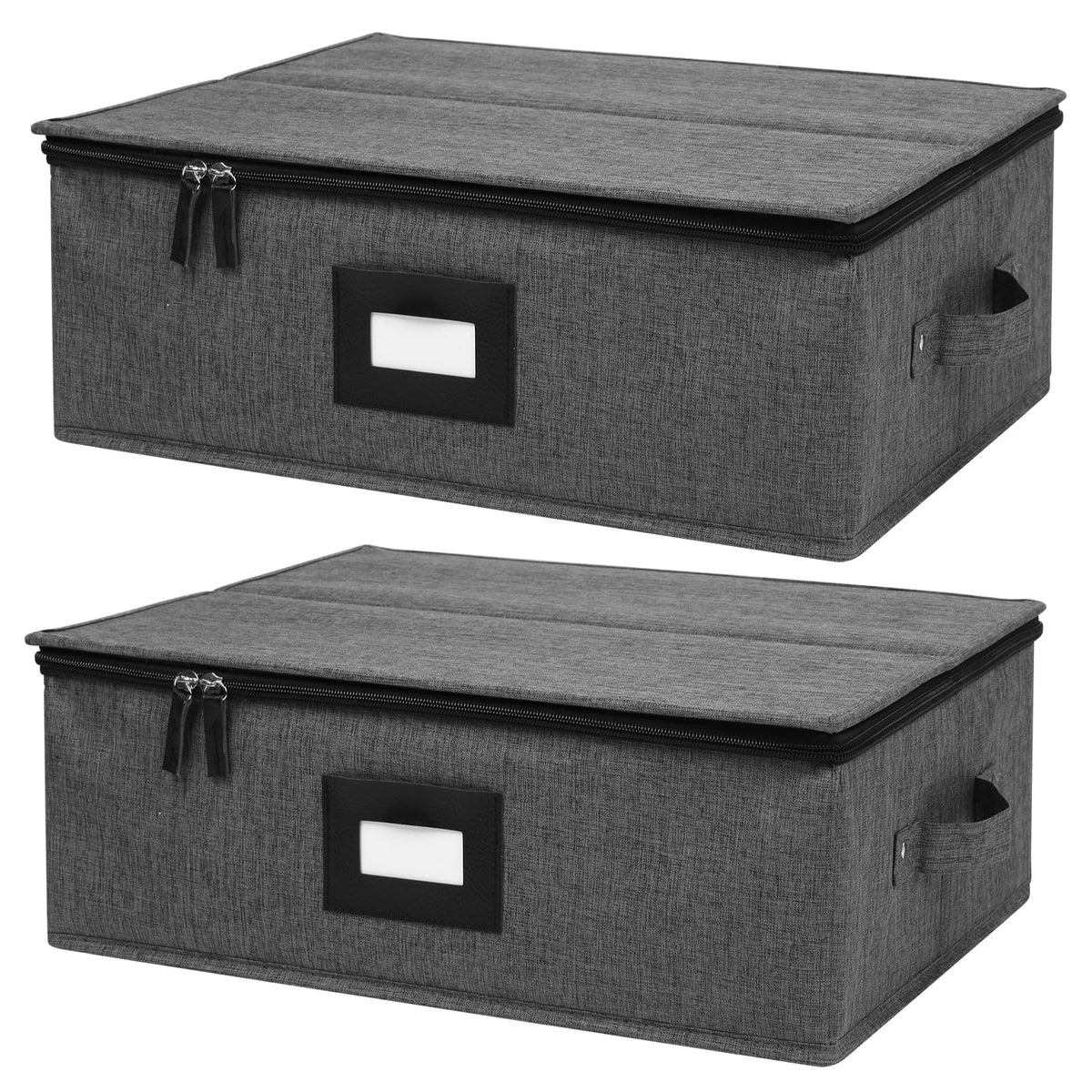 Mayniu cup storage box top view showing 12-compartment layout for organized mugs.