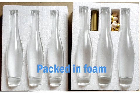 MAYPINK label-ready glass bottle ready for customization