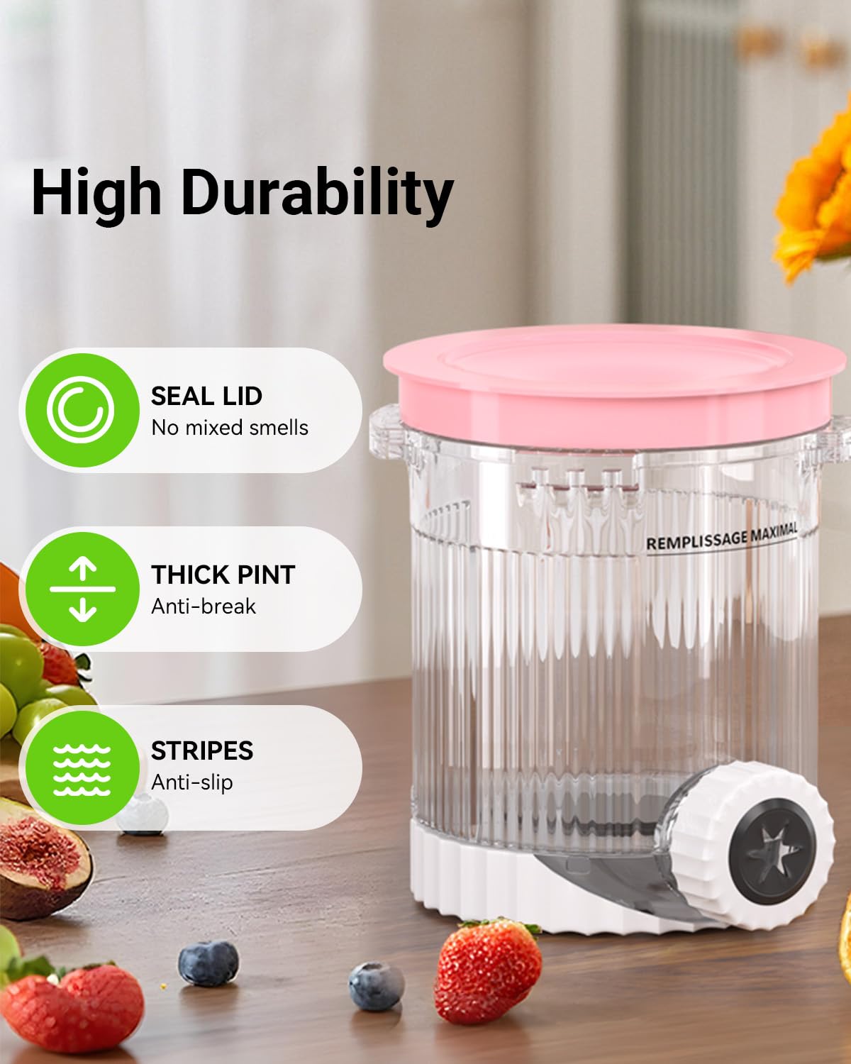 Mbetter BPA-free containers keep ice cream safe and odors out