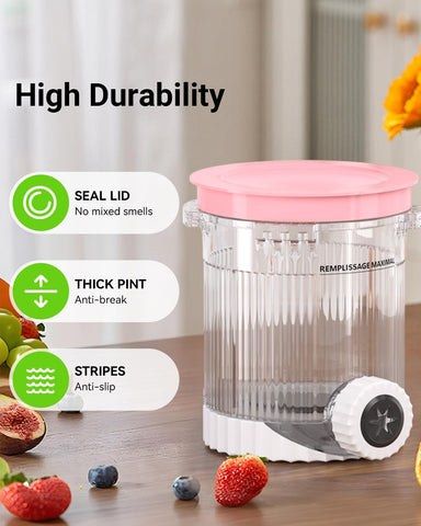 Mbetter BPA-free containers keep ice cream safe and odors out