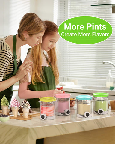 Mbetter swirl containers are dishwasher safe for quick cleanup after desserts