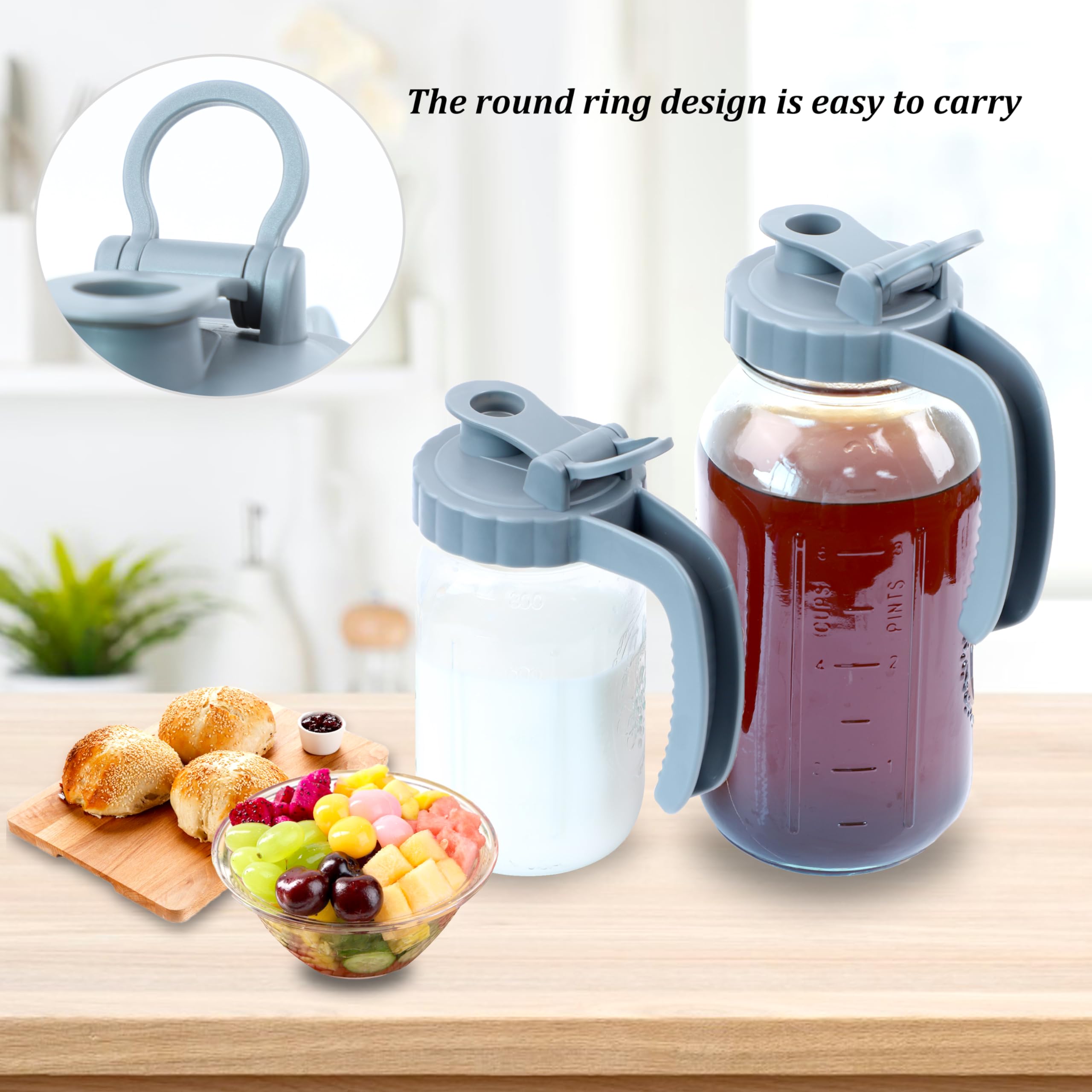 MBSRITY 32oz pitcher ideal for picnics and everyday use.