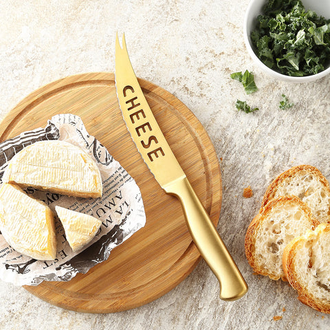 McCook 5-inch santoku knife, versatile for chopping and mincing.
