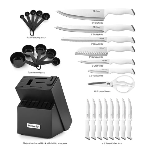 McCook 8-inch chef knife for precise, effortless slicing