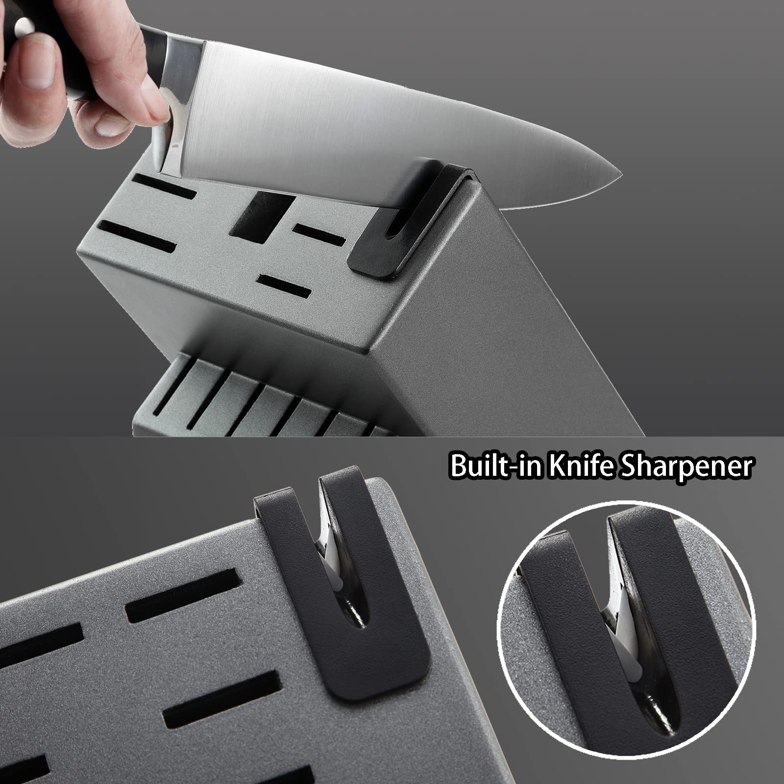 McCook 8 inch chef knife ready for precise chopping tasks