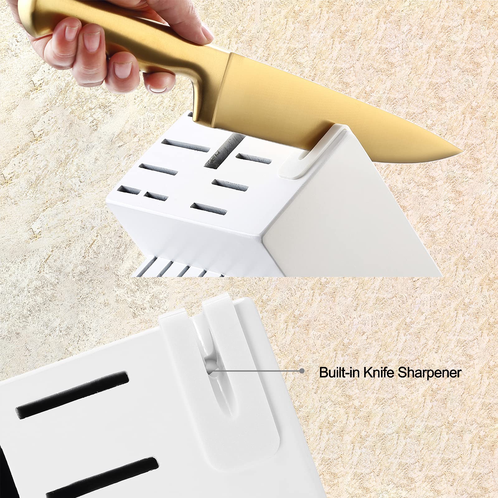 McCook 8-inch slicing knife, ideal for precise cuts.