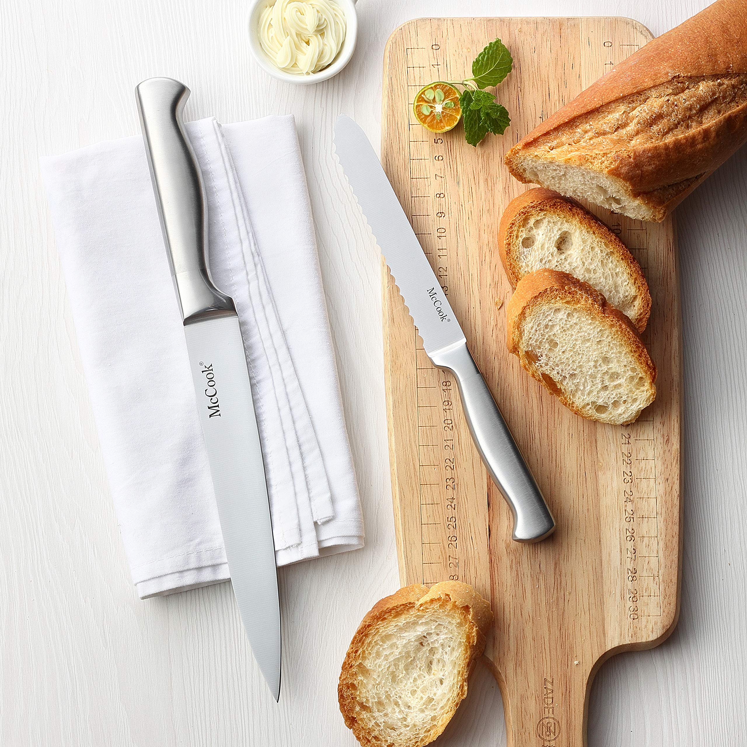 Two pairs of McCook kitchen shears for versatile prep