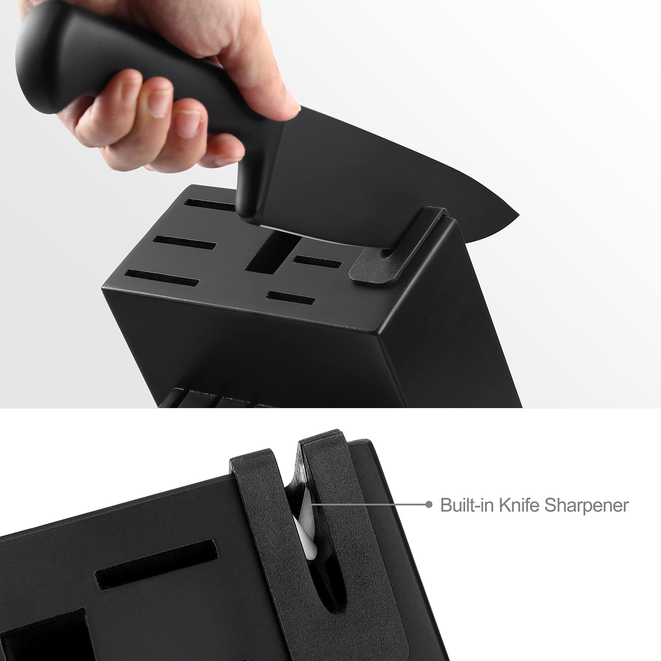 McCook knives with ergonomic handles for comfortable prep