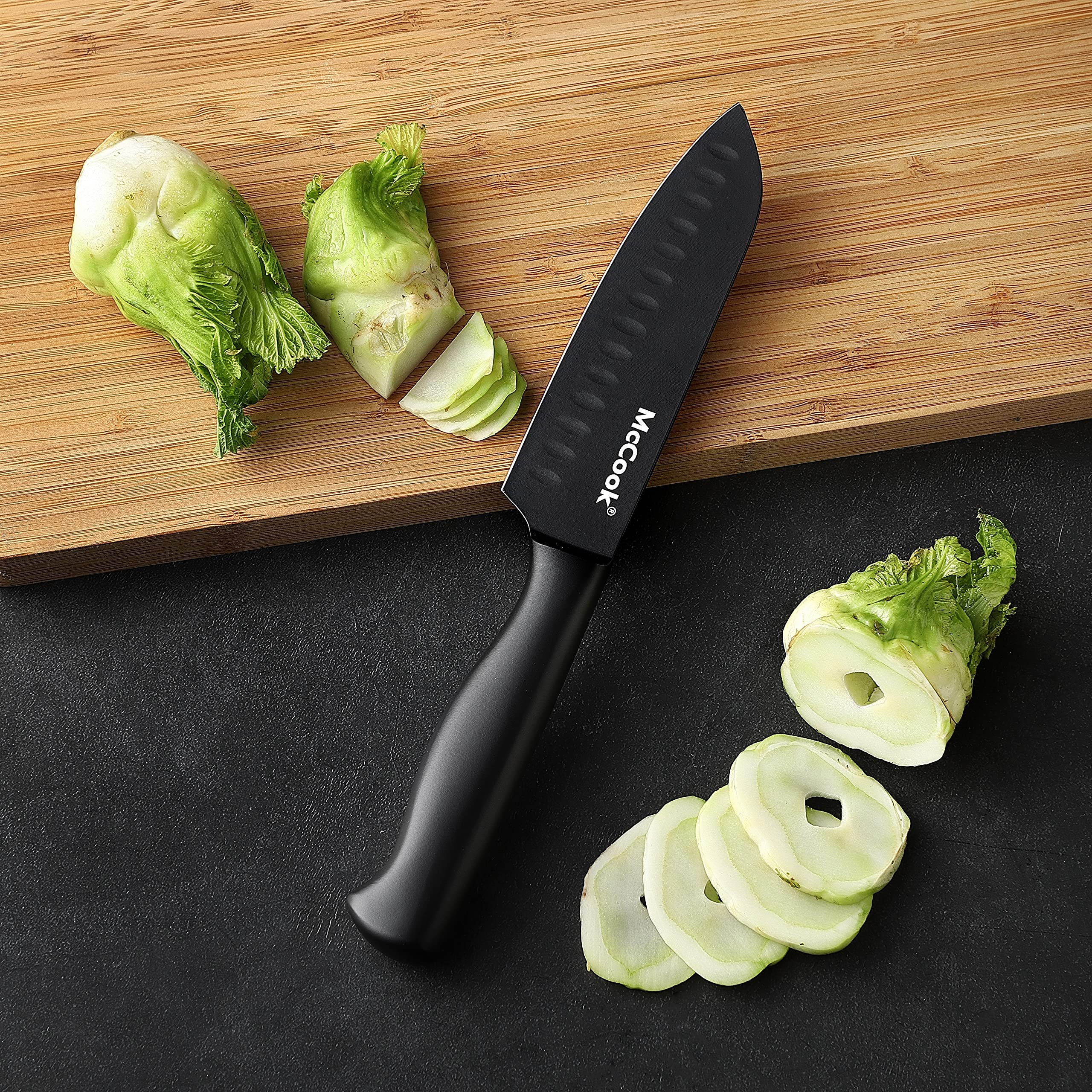 McCook taper grind edge technology for precise, easy re-sharpening