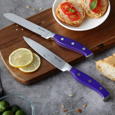 McCook MC27 3-inch paring knife for peeling and detail work