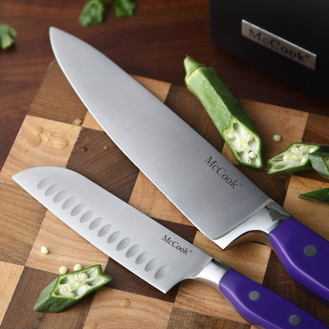 McCook MC27 5.5-inch serrated utility knife for crusty bread or tomatoes