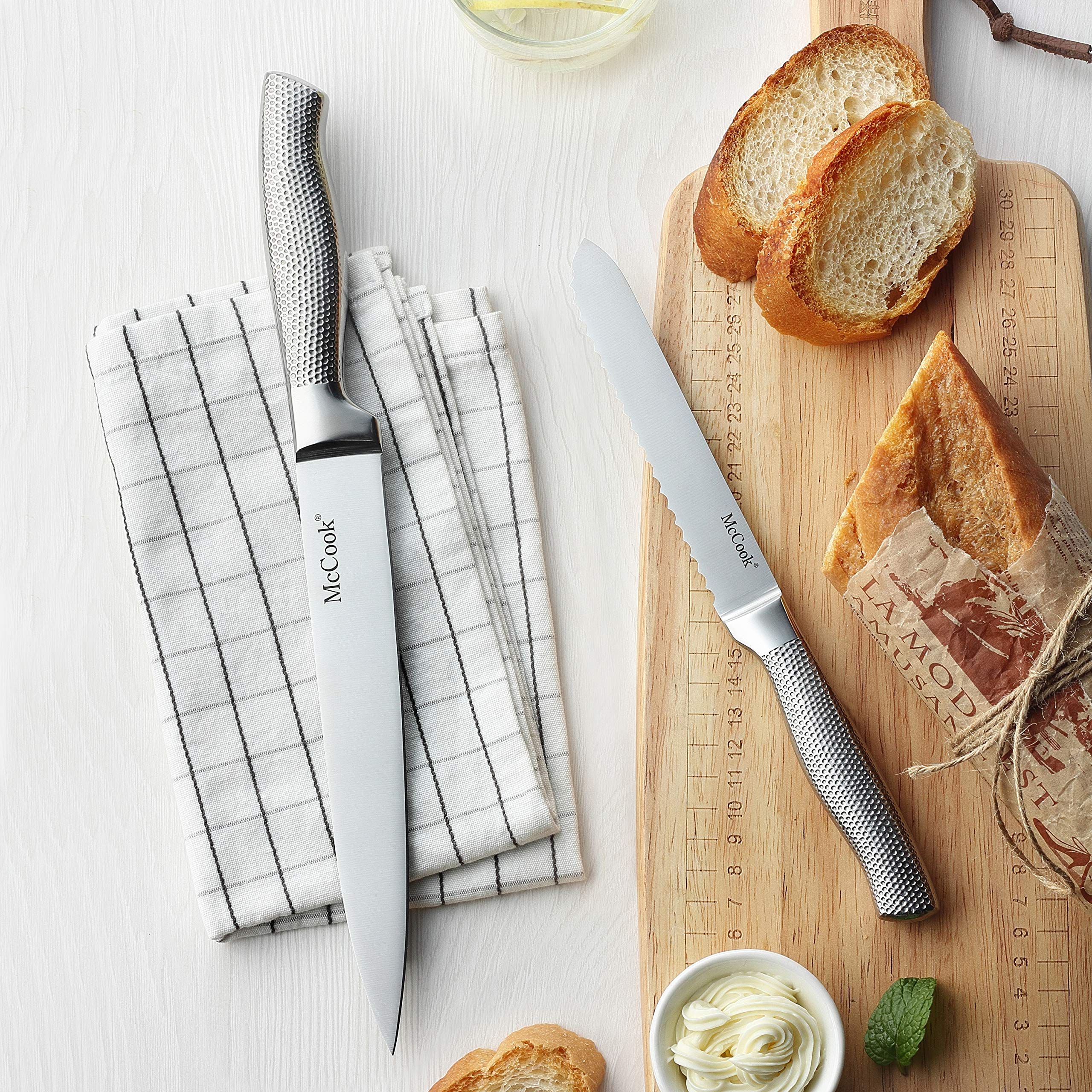 McCook Premium Knife Sets paring knife 3.5-inch ideal for peeling