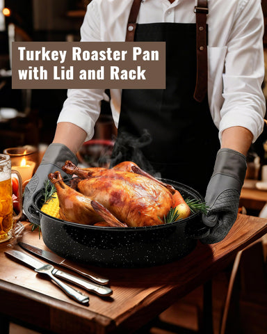 MCCSI nonstick coating is dishwasher-safe for quick cleanup.