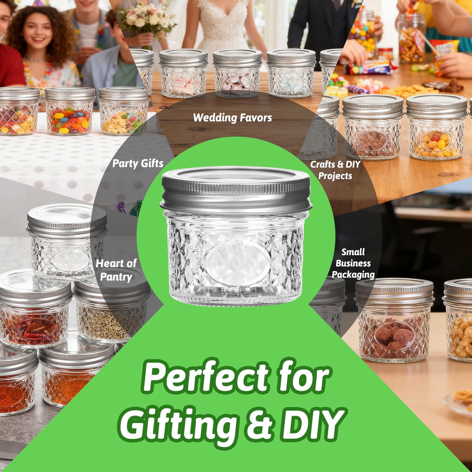 Dishwasher-safe Mcupper jars ready for easy cleaning