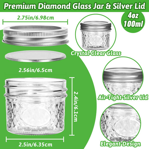 Regular-mouth Mcupper jar designed for easy filling and pouring