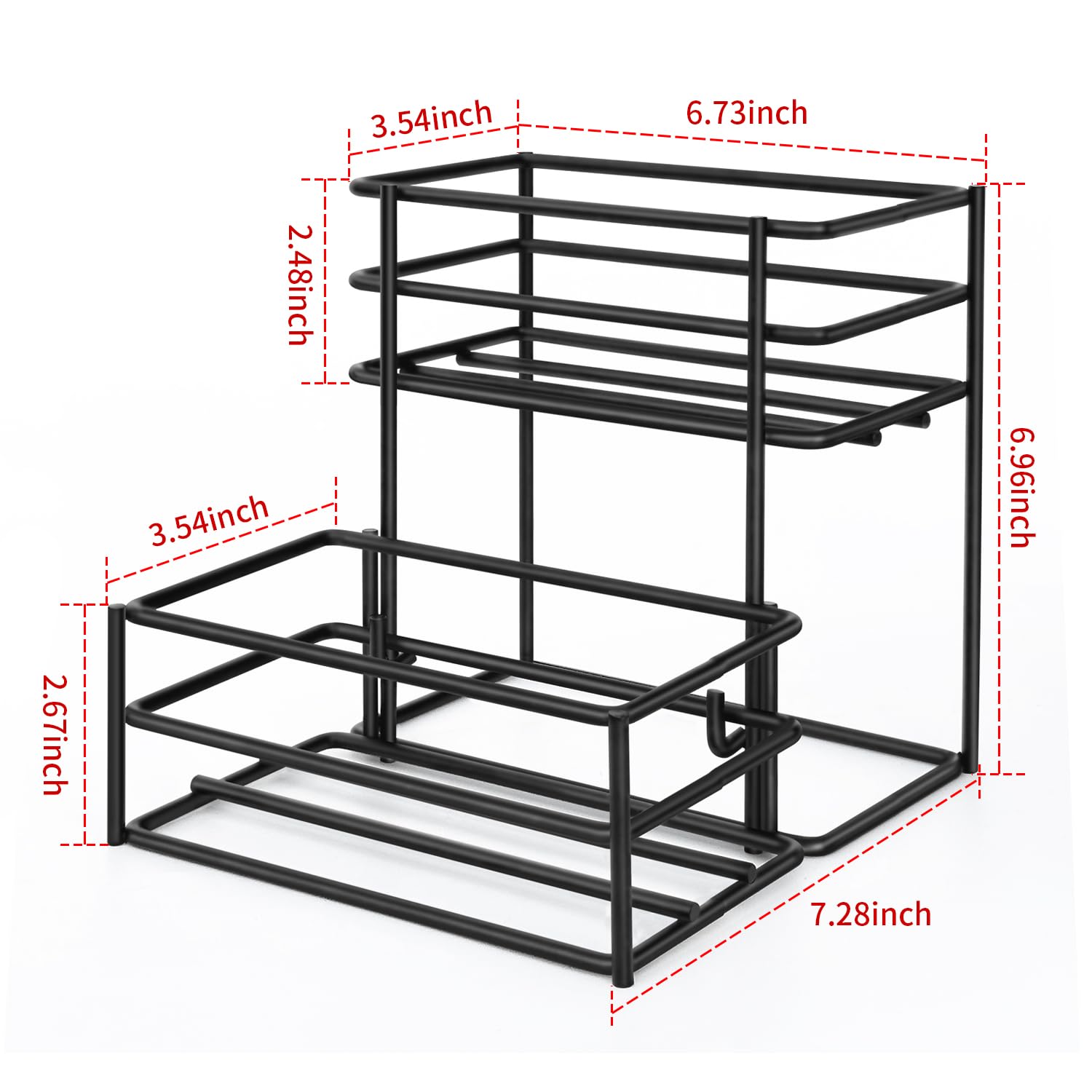 MCSAPIL small wine rack doubles as flavor storage in kitchen.