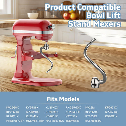 Mdduocd compatibility with KitchenAid attachments fits several models.