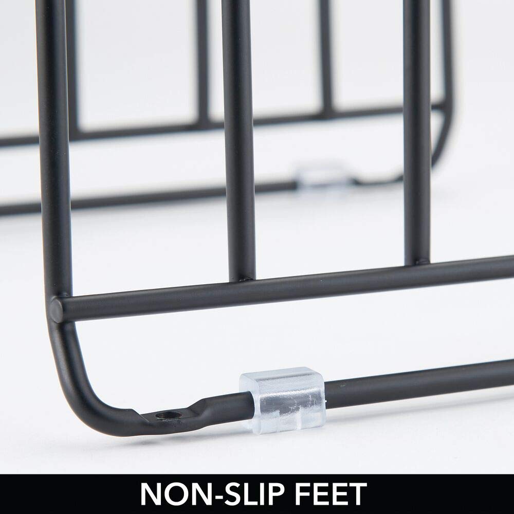 MDESIGN side view mounted to cabinet for space-efficient storage.