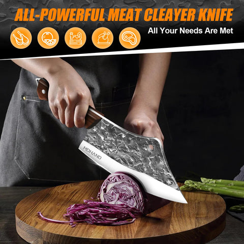 MDHAND multi-purpose knife suitable for mincing and slicing tasks