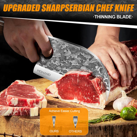 MDHAND skinning knife ideal for delicate trimming and filleting prep