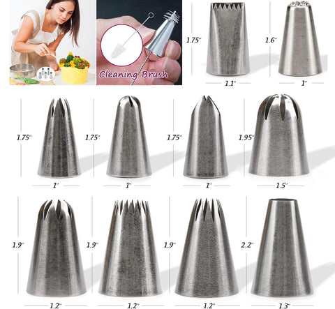 MDLJG cleaning brush and bag ties for easy maintenance