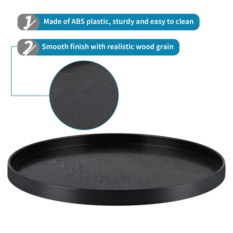 MDLUU plastic tray helps organize kitchen and living space essentials.
