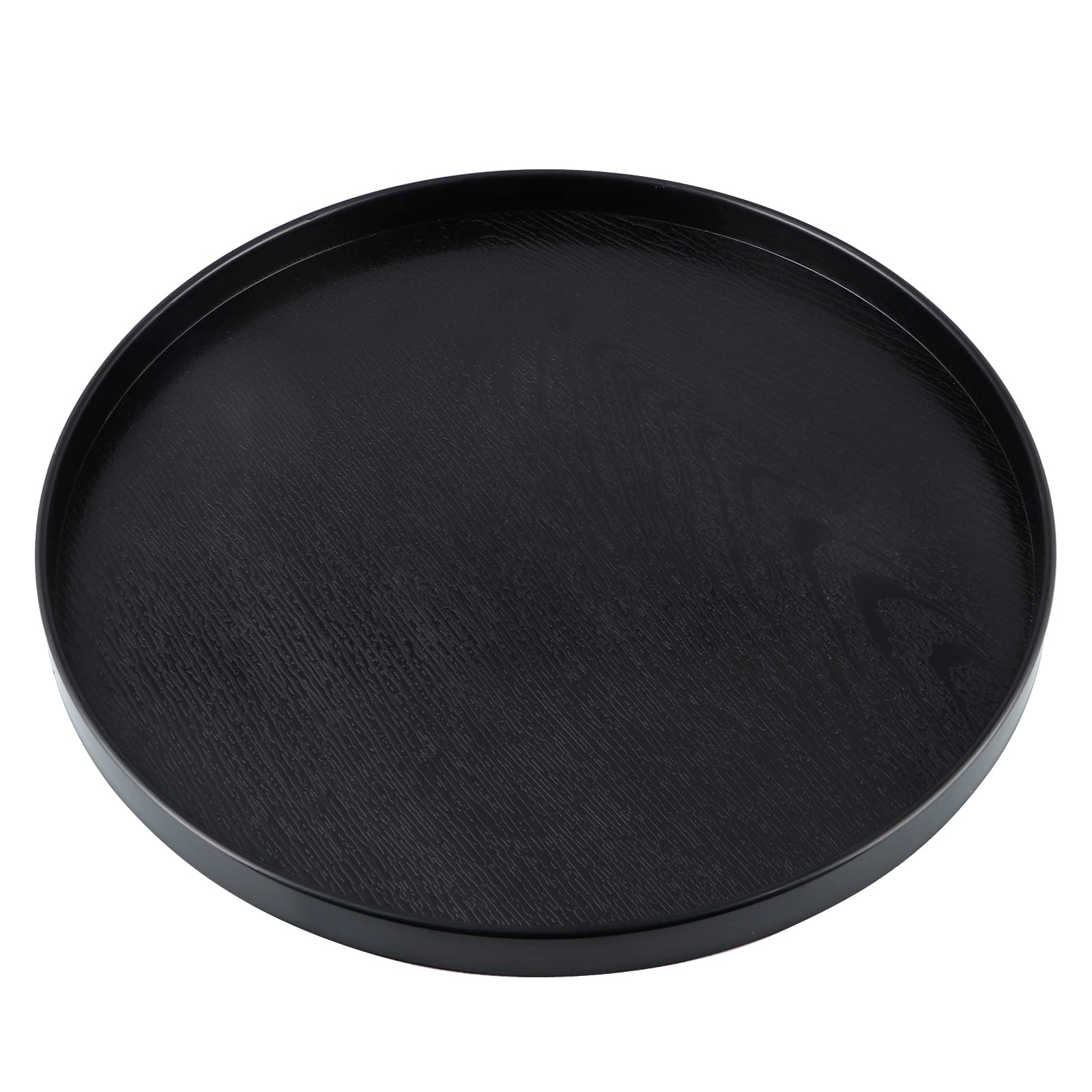 MDLUU round ottoman tray adds organization to coffee table decor.
