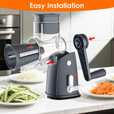 MealHelper gray color option adds a sleek, modern kitchen touch.