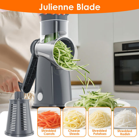 MealHelper non-slip suction base provides stable grating during tough prep.