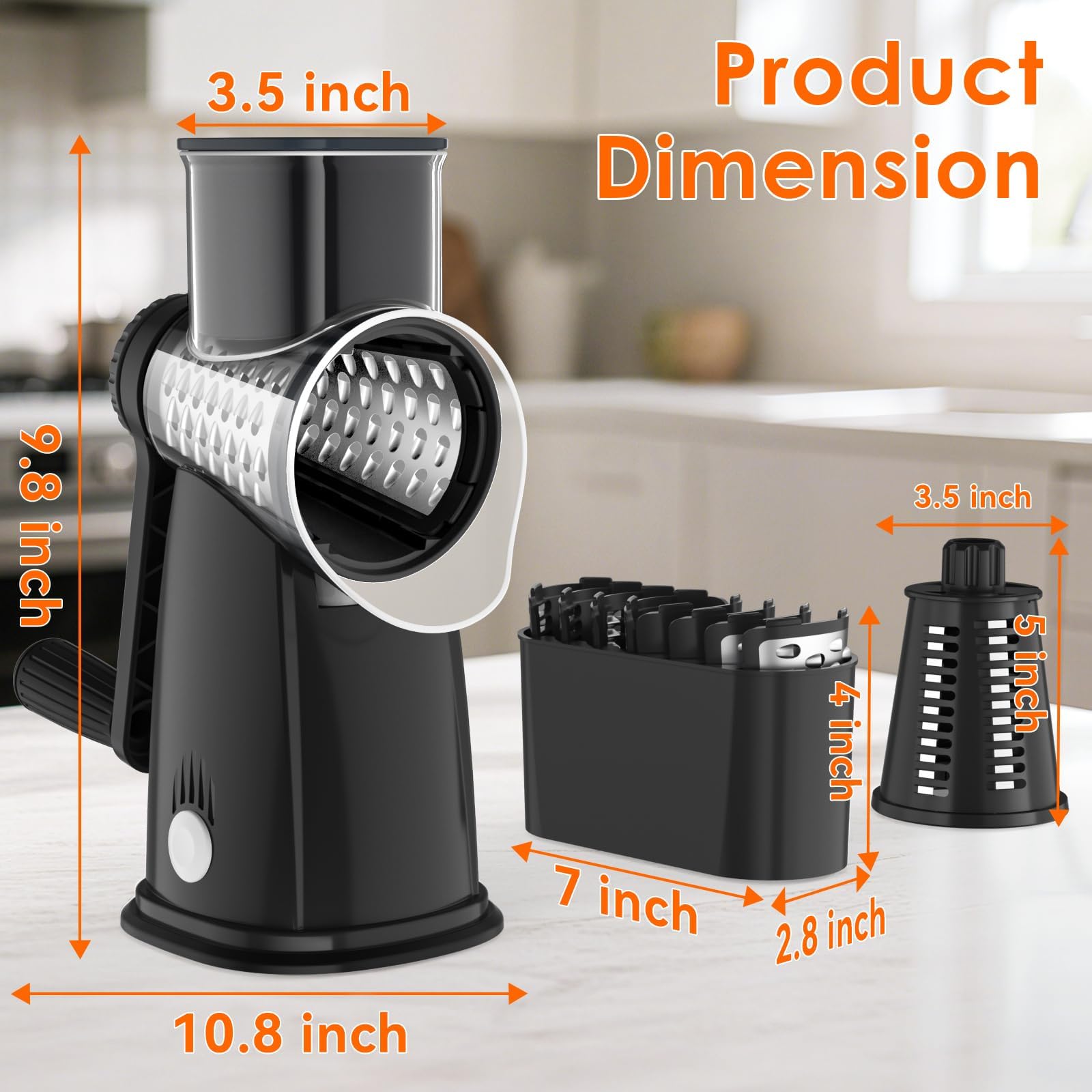 MealHelper compact design fits drawers and counters saving space