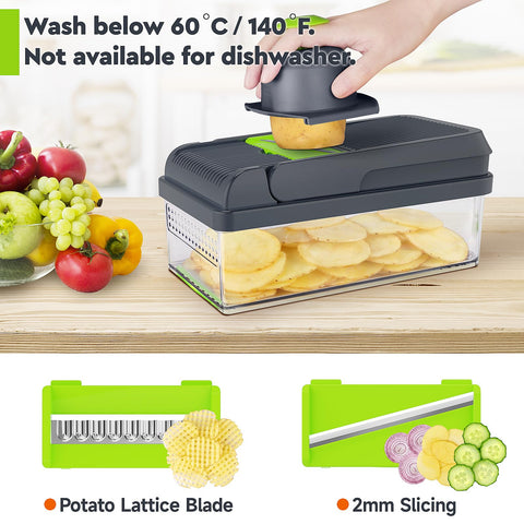 MealHelper hand guard protects fingers during chopping tasks