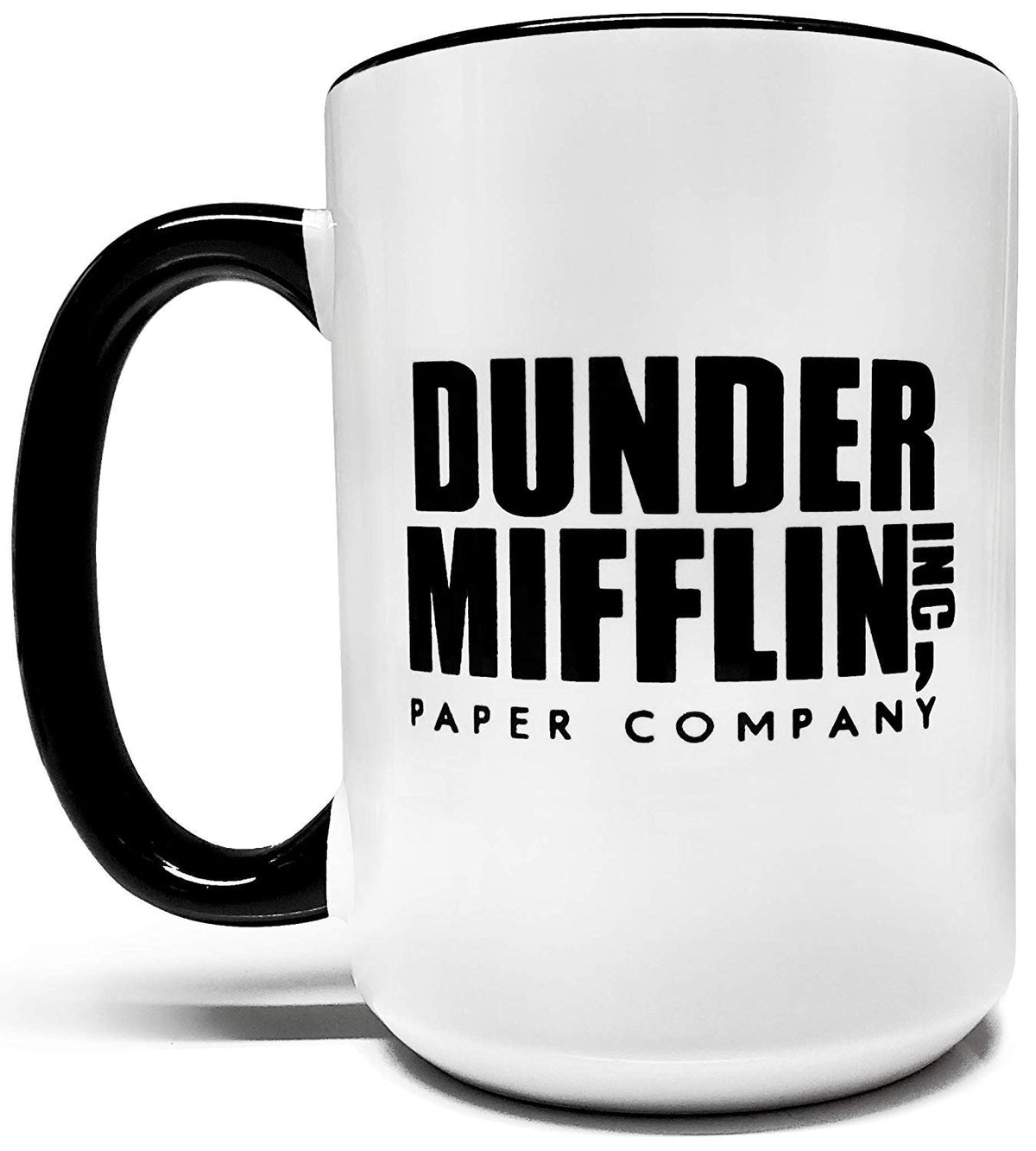 Mean Muggin Dunder Miflin mug with double-sided artwork for bold visibility.