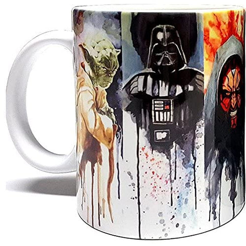 Mean Muggin mug with greatest characters full-wrap artwork for daily coffee ritual
