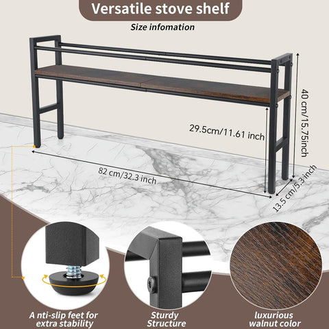 Meangood vertical display helps declutter countertops and maximize space.
