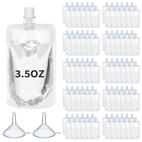 Meanplan 100-pcs plastic pouches bulk for party favors and snacks