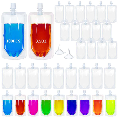 Meanplan party favor pouches, clear and reusable