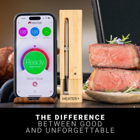 MEATER Plus ideal for steak, chicken, and turkey across cooking methods