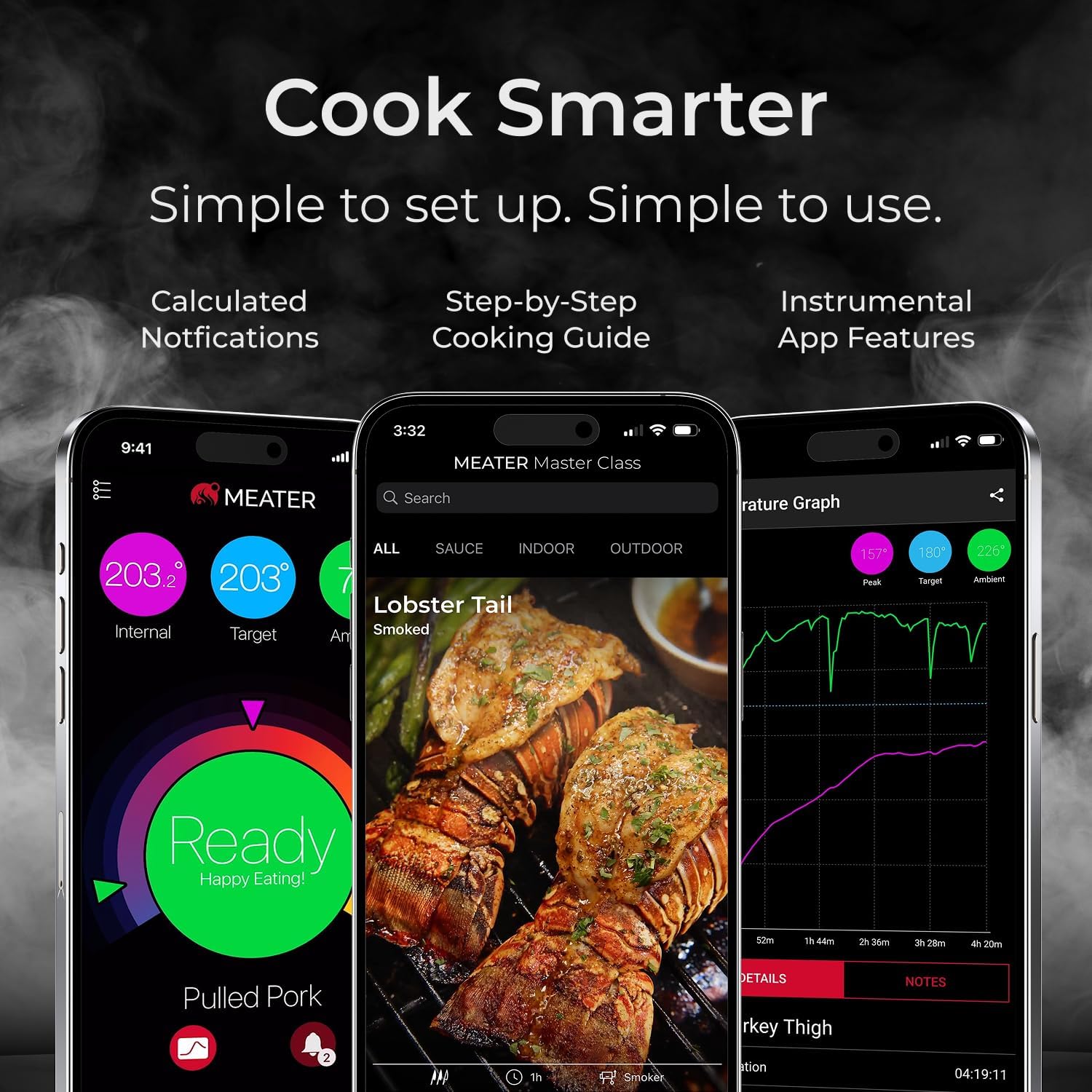 Long-range Bluetooth setup with MEATER Pro tracking a cook from afar