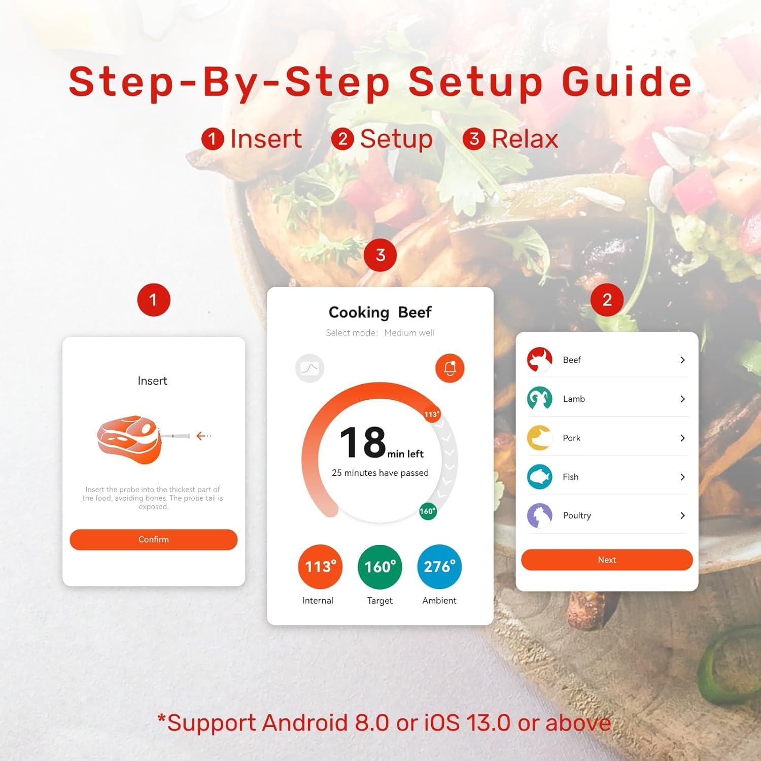 Meatmeet S Pro signal booster view highlights extended Bluetooth range.