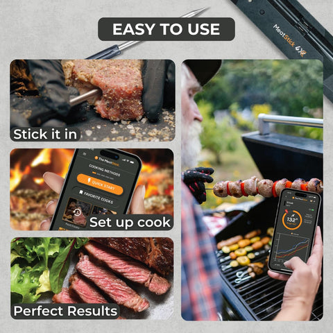 MeatStick 4X 650ft-range ensures a stable connection outdoors.