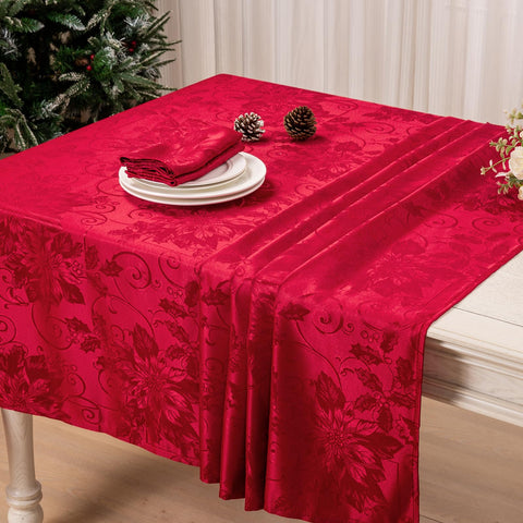 Mebakuk double-sided jacquard design adds romance and elegance to table settings