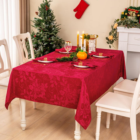 Mebakuk holiday table decor enhances festive atmosphere with rich texture