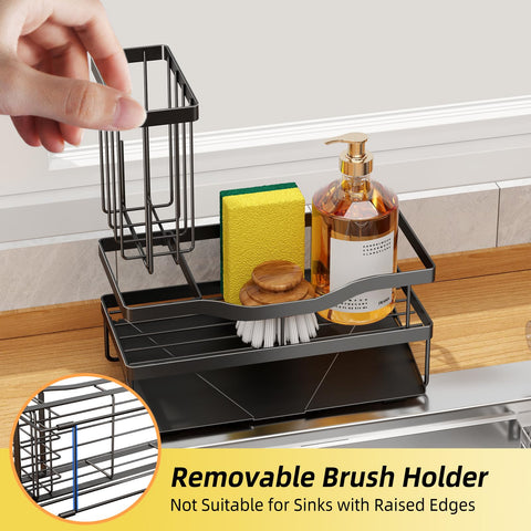 Versatile storage for kitchen and bathroom organization
