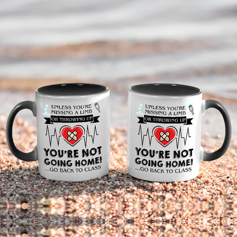 MEDROC School Nurse Mug 11oz hand-held for on-the-go coffee breaks.