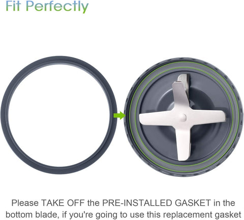 MEET JUICE gasket set ready for easy NutriBullet installation.
