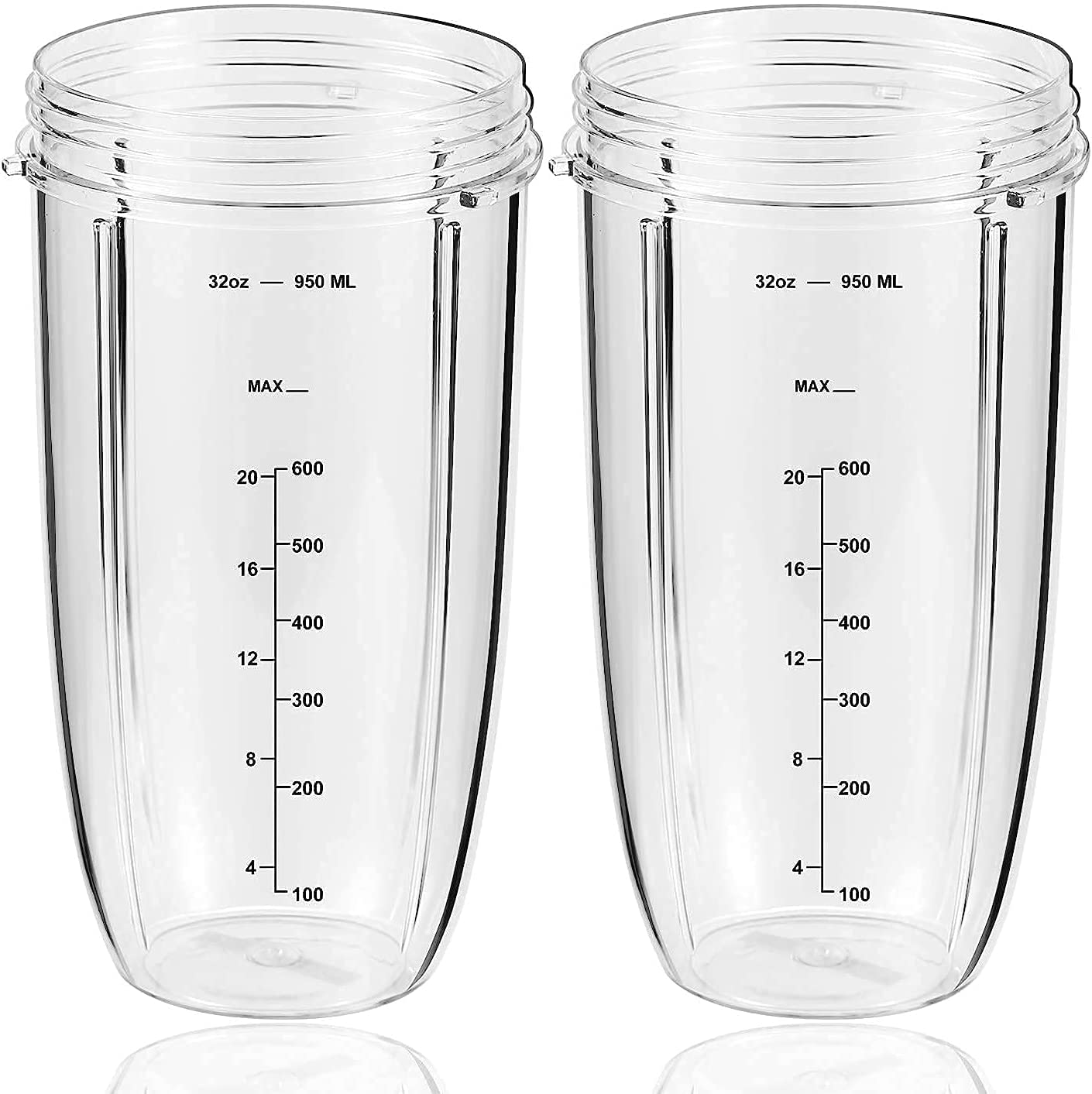 MEET JUICE 32oz cup front view for NutriBullet, durable daily use.